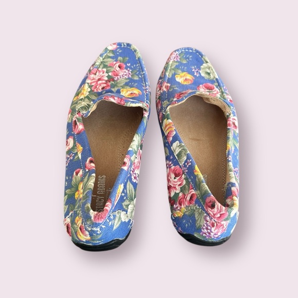 Stacy Adam’s canvas men’s floral loafers size 10 - Picture 3 of 5